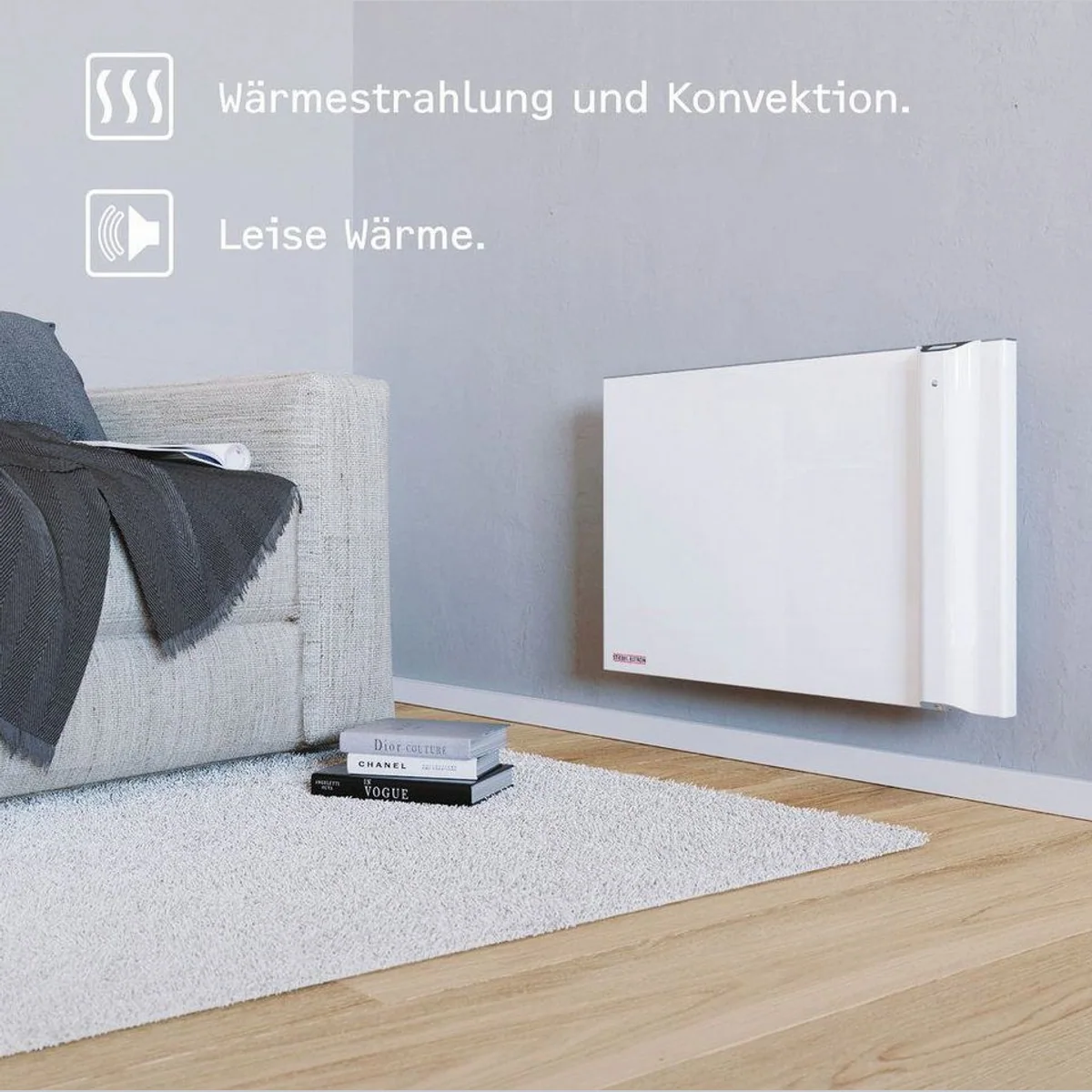 STIEBEL ELTRON CND 200 Duo Wandkonvektor, 2 Heizsysteme, energiesparend, LCD-Display 2