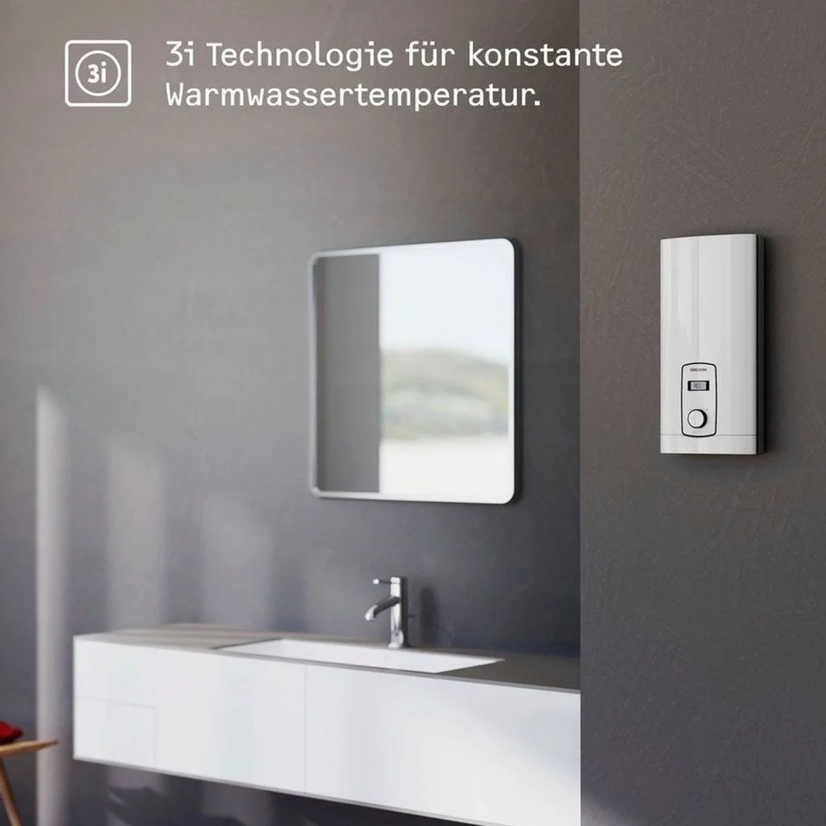 STIEBEL ELTRON DHB-E 18/21/24 LCD, konstante Wassertemperatur, einfache Temperaturwahl, 3i-Technologie 4