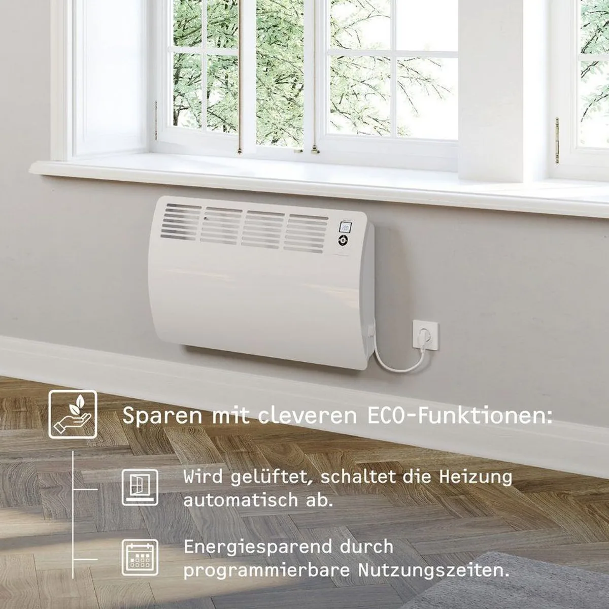 STIEBEL ELTRON CON 30 Premium, energiesparend, VDE geprüft, 3 kW für ca. 35 m² 3