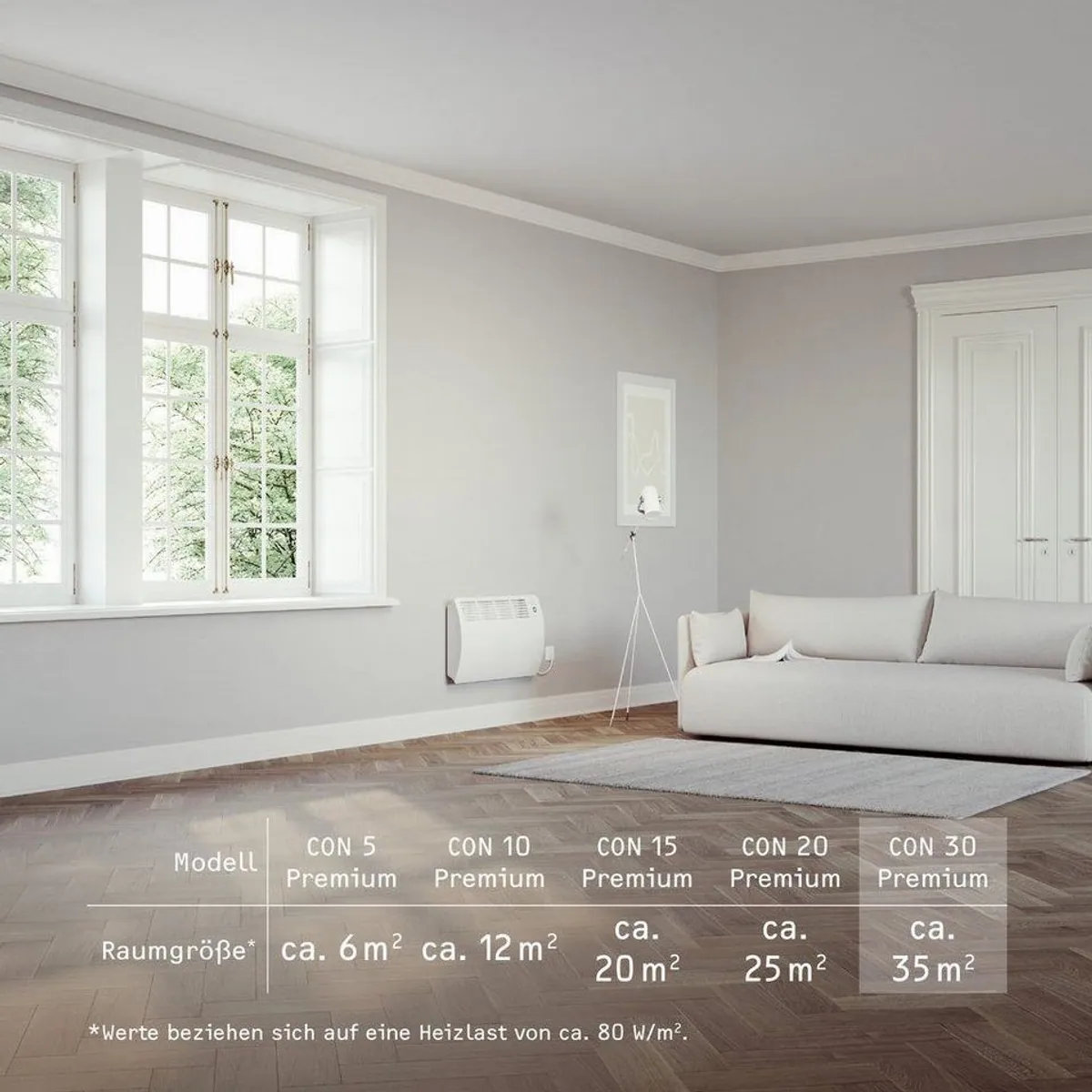 STIEBEL ELTRON CON 30 Premium, energiesparend, VDE geprüft, 3 kW für ca. 35 m² 5