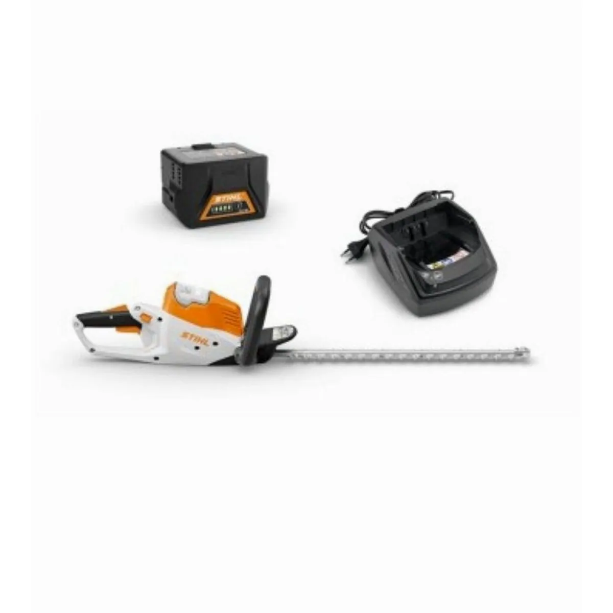 STIHL HSA 50 Akku-Heckenschere, hohe Schnittkraft, 50 cm Schnittlänge, inkl. Akku und Ladegerät