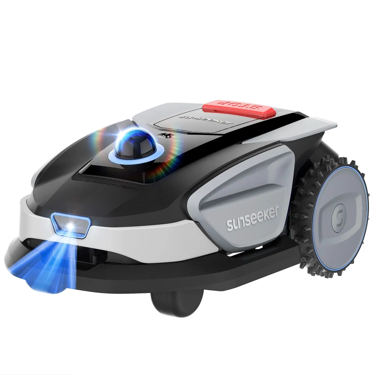 Sunseeker S4 Rasenmähroboter, 1000 m² Flächenabdeckung, 3D LiDAR + KI-Navigation