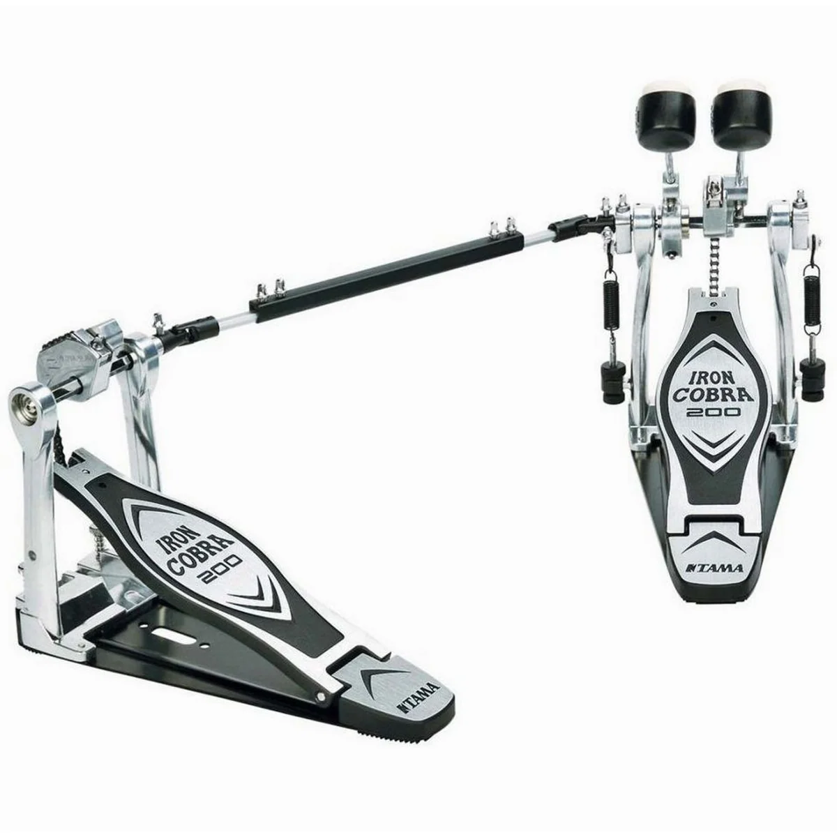 Tama HP200PTW Iron Cobra Doppelfußmaschine, flüssiges Spiel, Power Glide, exzentrisches Kettenblatt