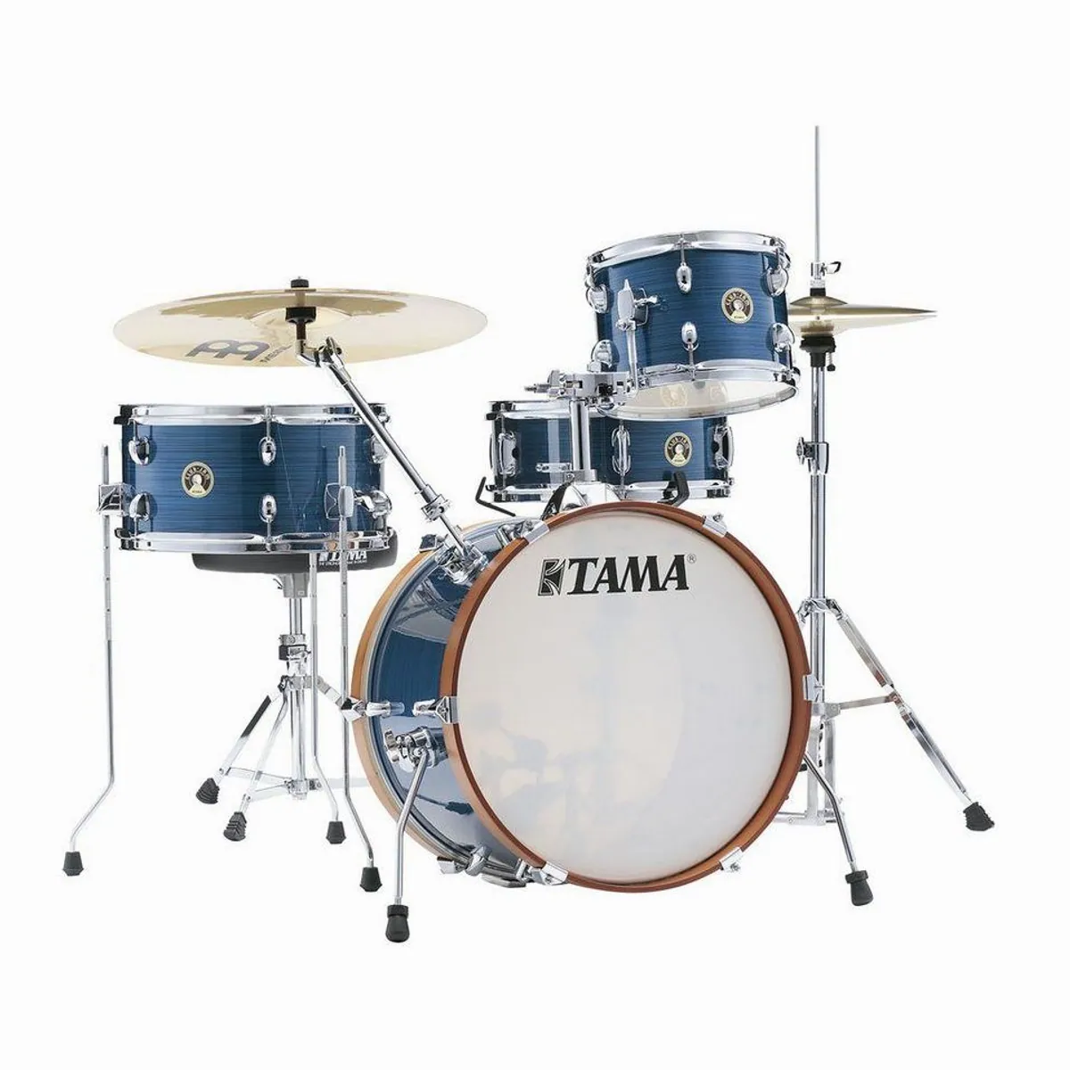 Tama LJK48H4-HLB Club Jam Drum-Set, kompaktes Design, warmer Klang, inklusive Hardware