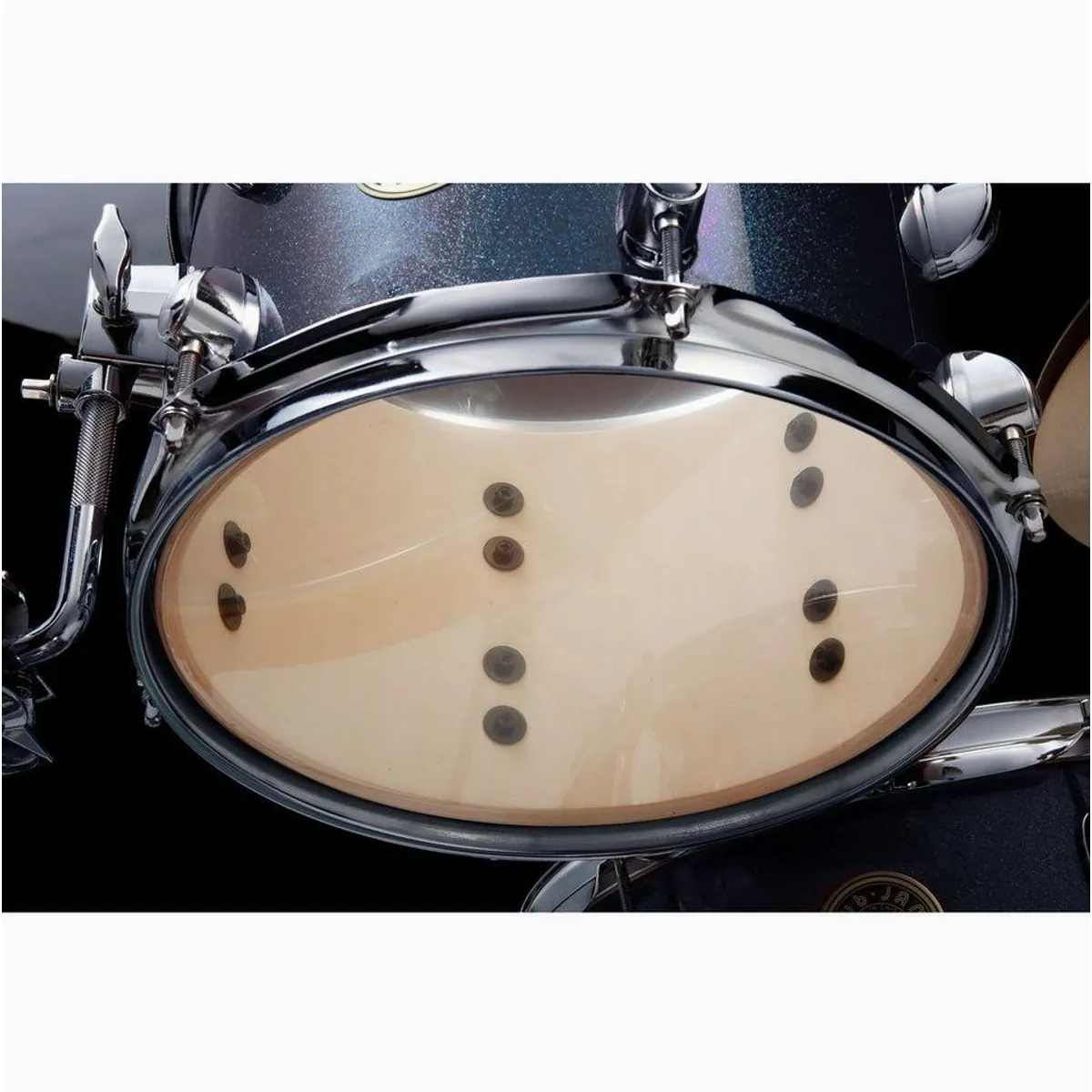 Tama LJK48H4-HLB Club Jam Drum-Set, kompaktes Design, warmer Klang, inklusive Hardware 4