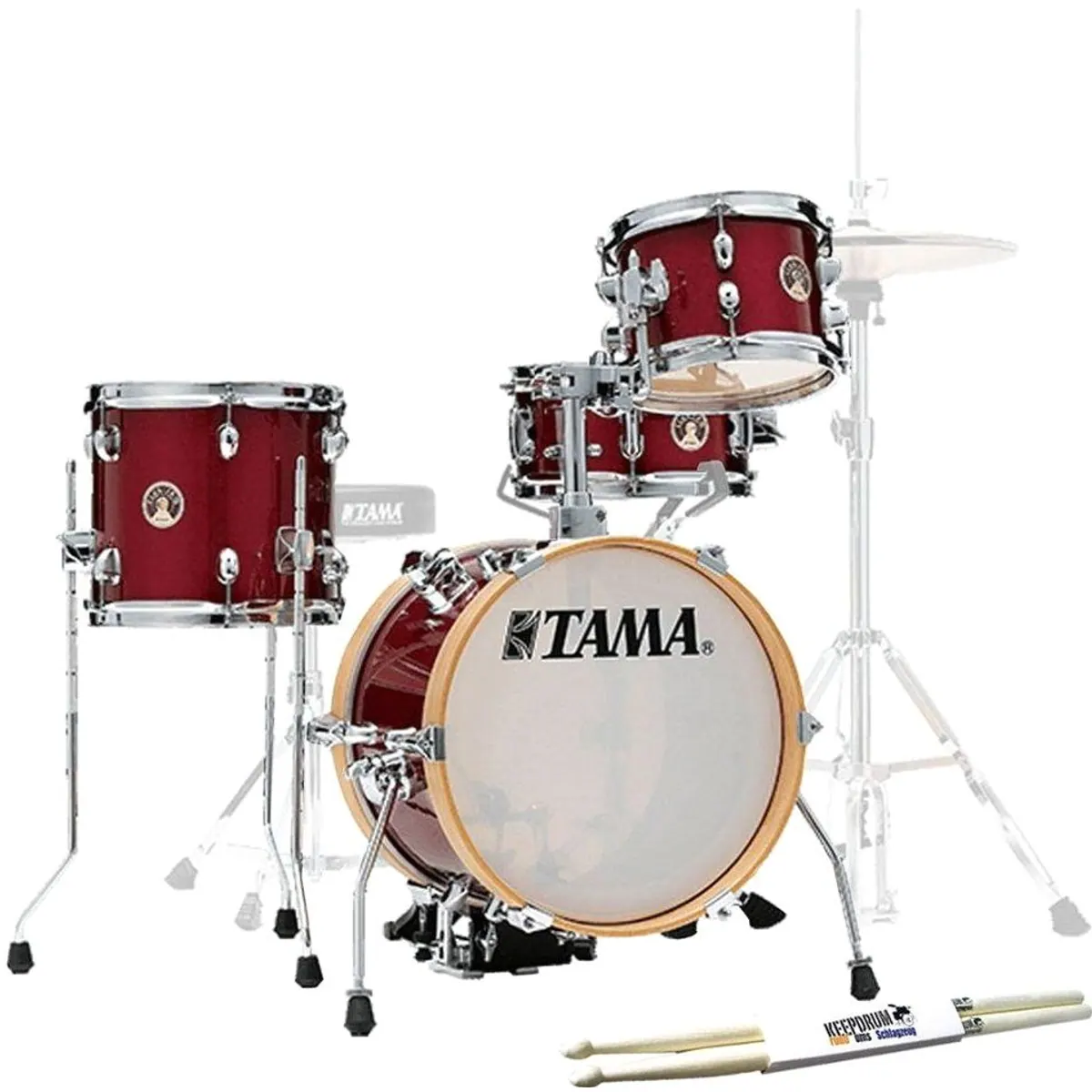 Tama LJK44S-CPM Club Jam Schlagzeug, kompakt, authentischer Sound, ideal für Gigs