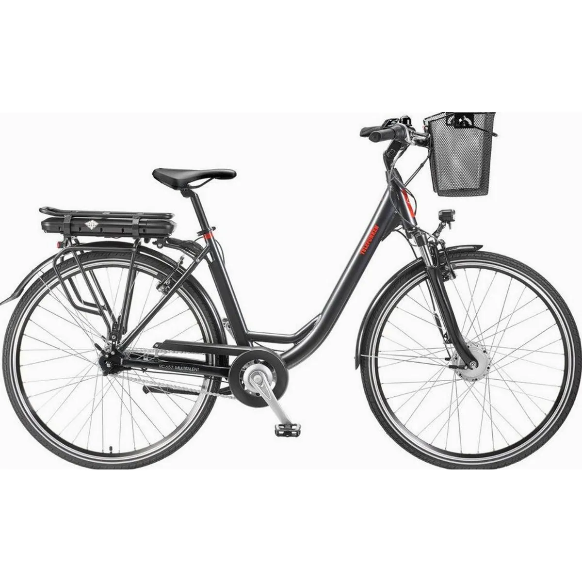 Telefunken E-Bike RC657, 250W Frontmotor, 7-Gang Nabenschaltung, 536,5 Wh Akku