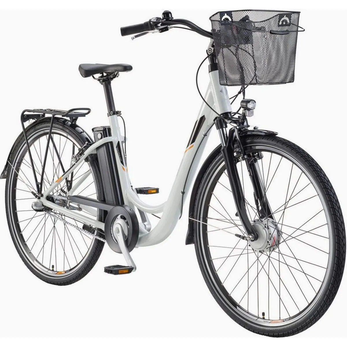 Telefunken E-Bike RC830, 250 W Frontmotor, 3-Gang Schaltung, 531,3 Wh Akku