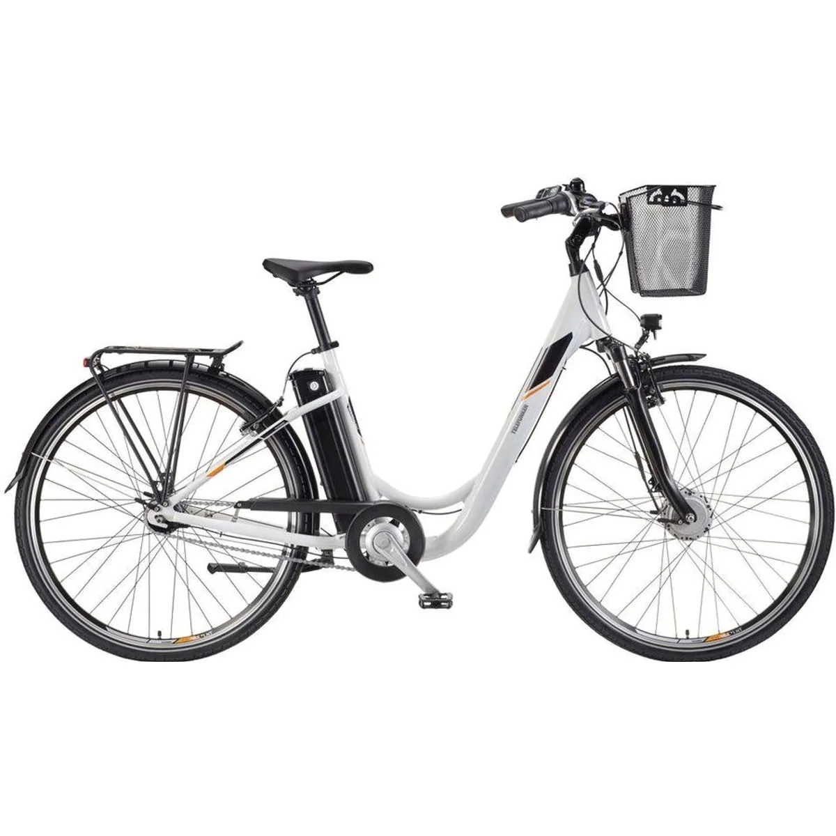 Telefunken E-Bike RC840, 250 W Frontmotor, 7-Gang Shimano Nexus, 531,3 Wh Akku
