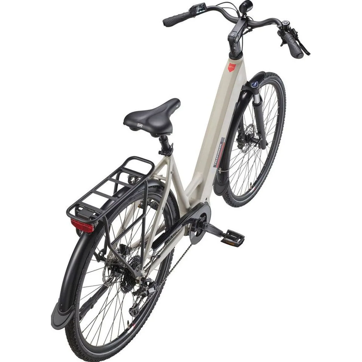 Telefunken E-Bike RC680, 10 Gang Shimano, Mittelmotor, 705,6 Wh — ideal für Stadt und Gelände 3