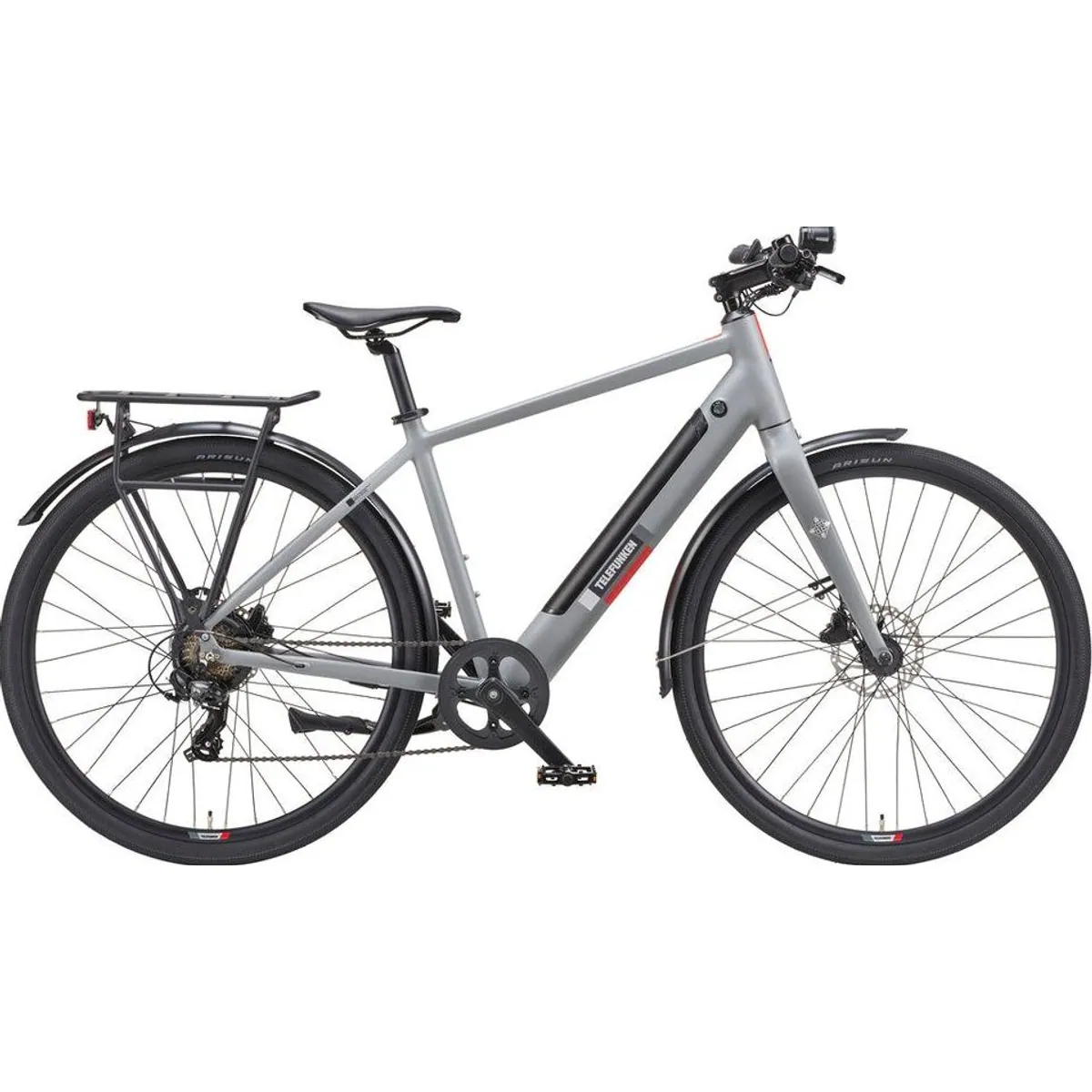 Telefunken E-Bike UH200, 28 Zoll, 7-Gang Shimano, leistungsstarker Heckmotor