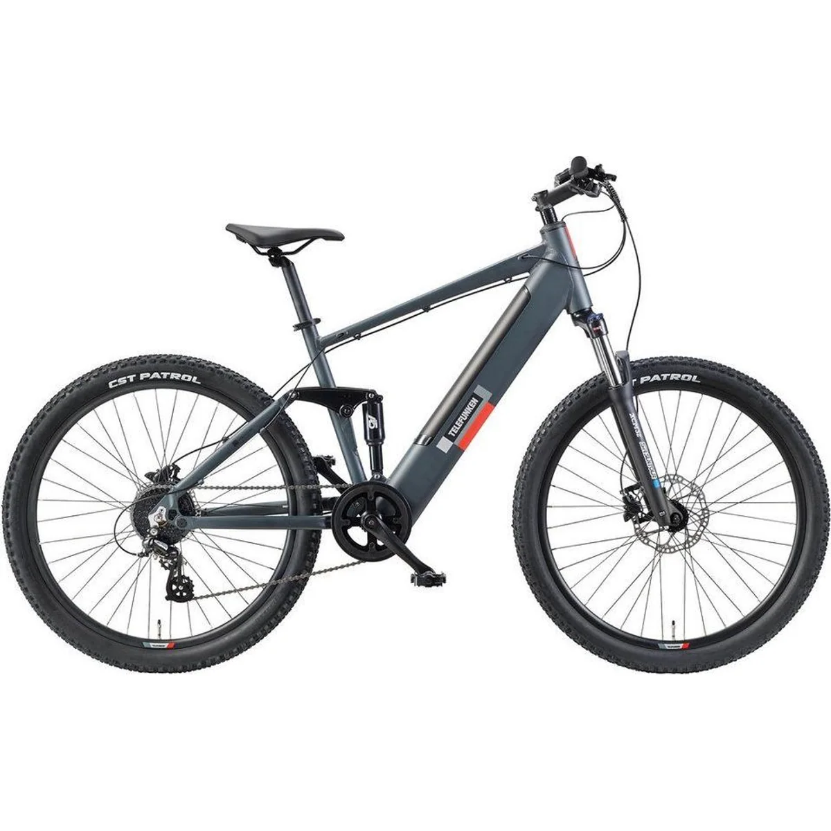 Telefunken E-Bike Aufsteiger M936, 8-Gang Shimano, Heckmotor, 468 Wh