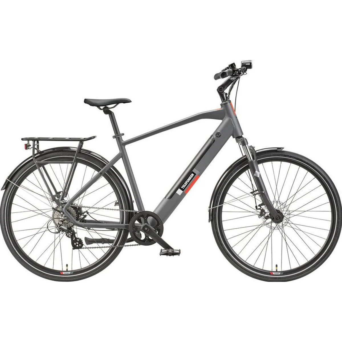 Telefunken E-Bike Expedition XT490 Herren, 28 Zoll, 250 W Heckmotor, 8-Gang Shimano