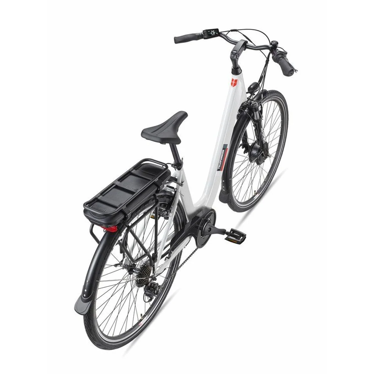 Telefunken E-Bike RC826, 250 W Frontmotor, 7-Gang Shimano, tiefer Einstieg — ideal für die Stadt 3