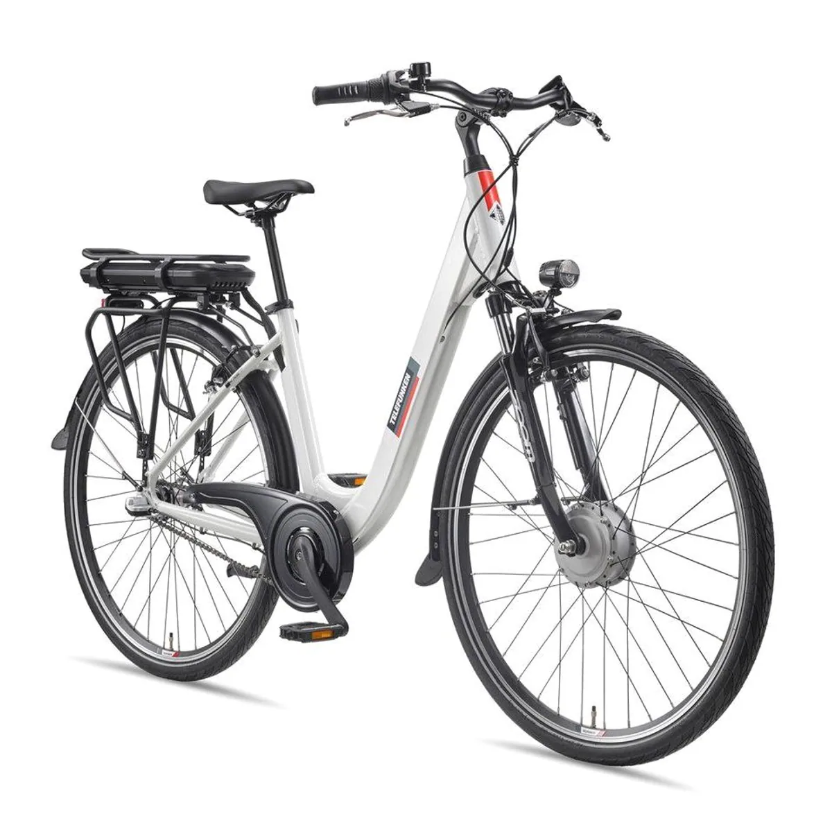 Telefunken E-Bike RC836, 3-Gang Nabenschaltung, leistungsstarker Frontmotor — ideal für die Stadt 2