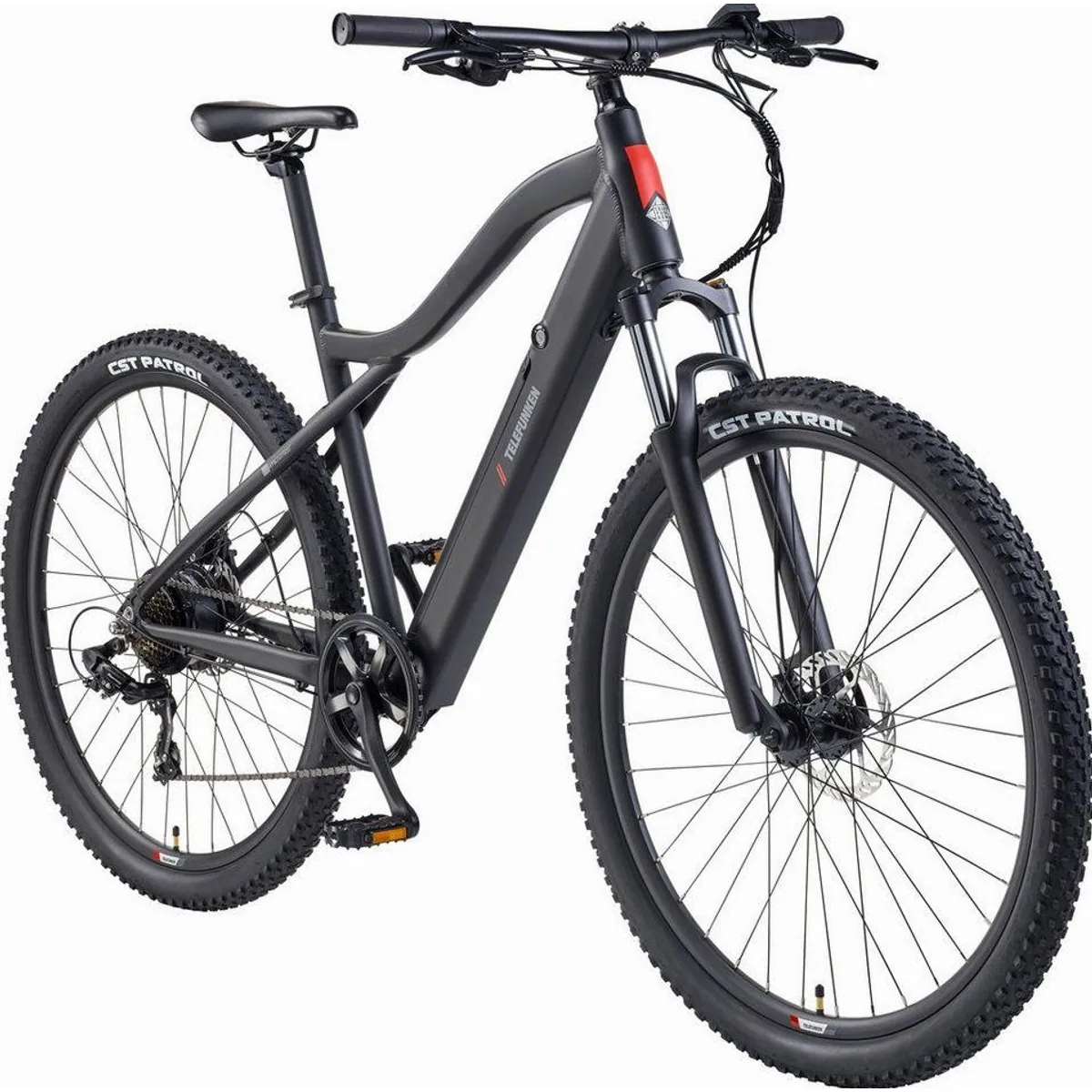 Telefunken MT922 E-Mountainbike, 250W Heckmotor, 29 Zoll, 7-Gang Shimano Schaltung