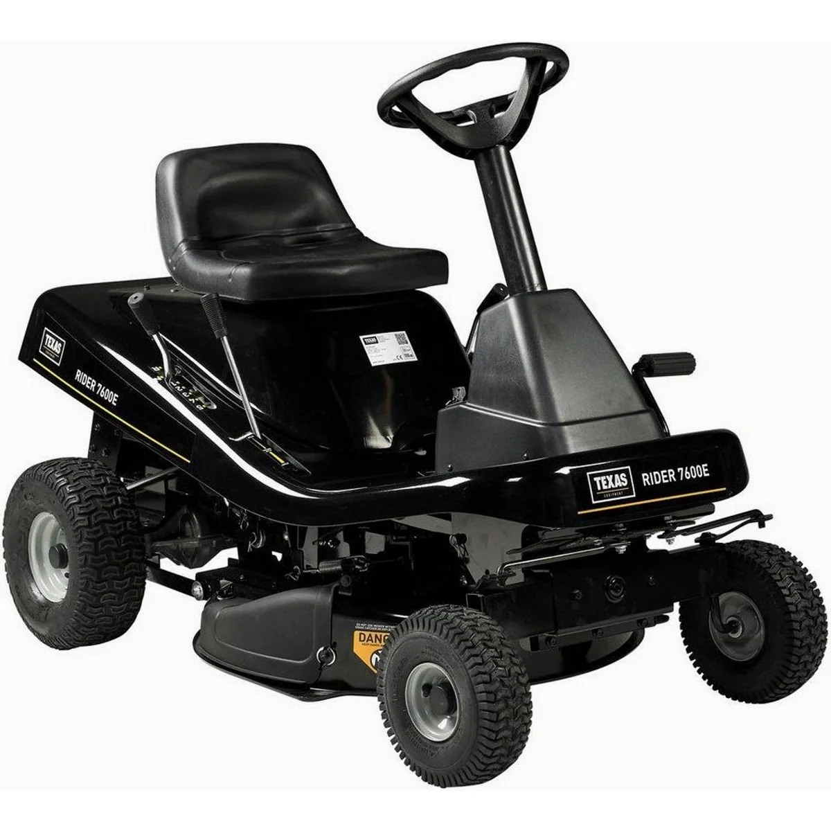 Texas Rasentraktor Rider 7600E 2in1, robust und wendig für große Rasenflächen
