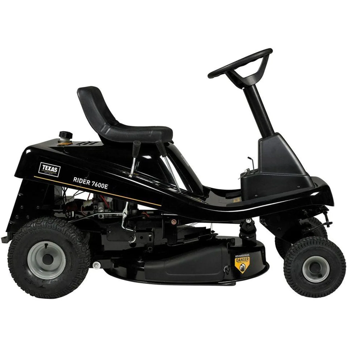 Texas Rasentraktor Rider 7600E 2in1, robust und wendig für große Rasenflächen 3
