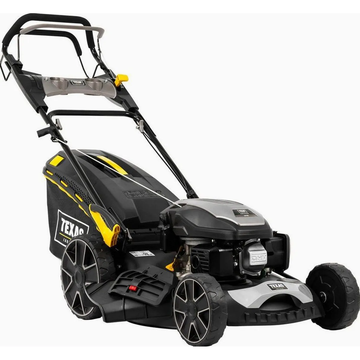 Texas Razor 5121TR/W Benzin-Rasenmäher, 51 cm Schnittbreite, 4-in-1-Funktion
