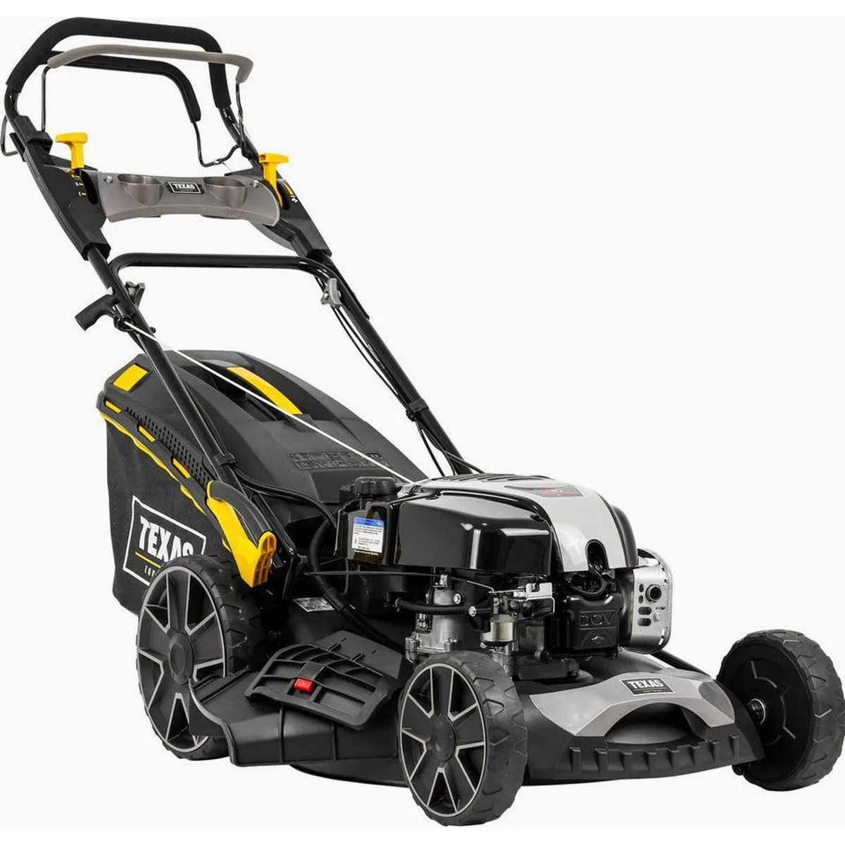 Texas Razor 5181TR/WE Benzinrasenmäher, 51 cm Schnittbreite, Elektrostart, 4-Gang-Schaltung