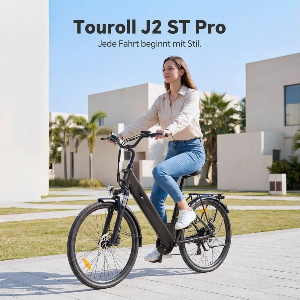 Touroll J2 ST Pro E-Bike, 561,6 Wh Akku, 7-Gang, hydraulische Scheibenbremsen 2