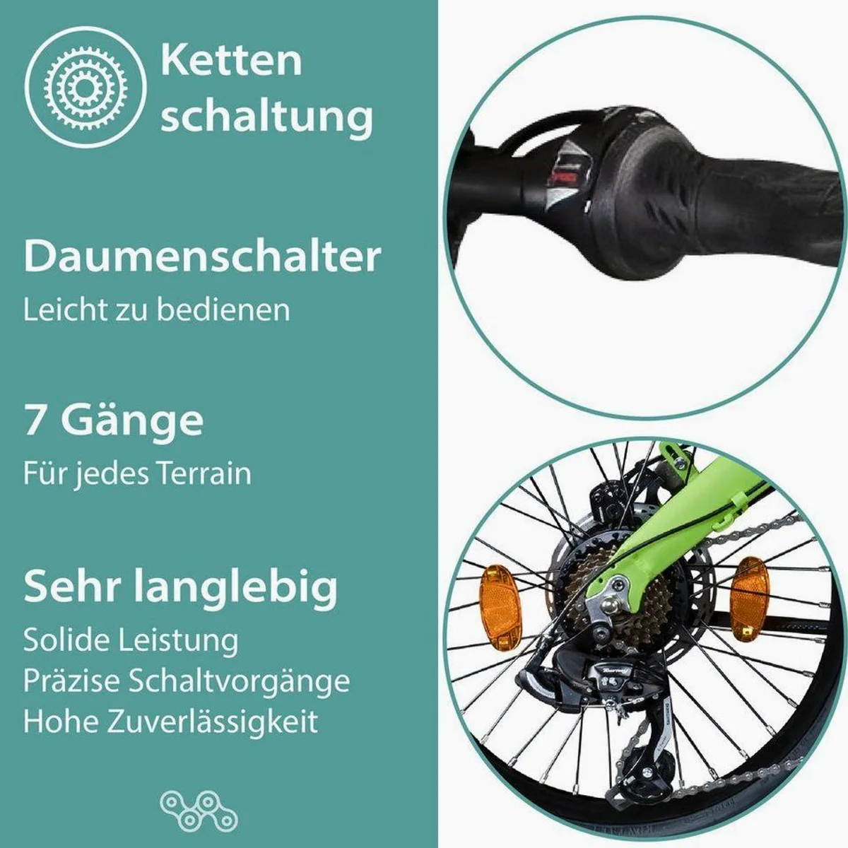 Tretwerk Akimbo Plus Faltrad, 7-Gang Shimano, 345 Wh Akku — Flexibel, kraftvoll, platzsparend 3