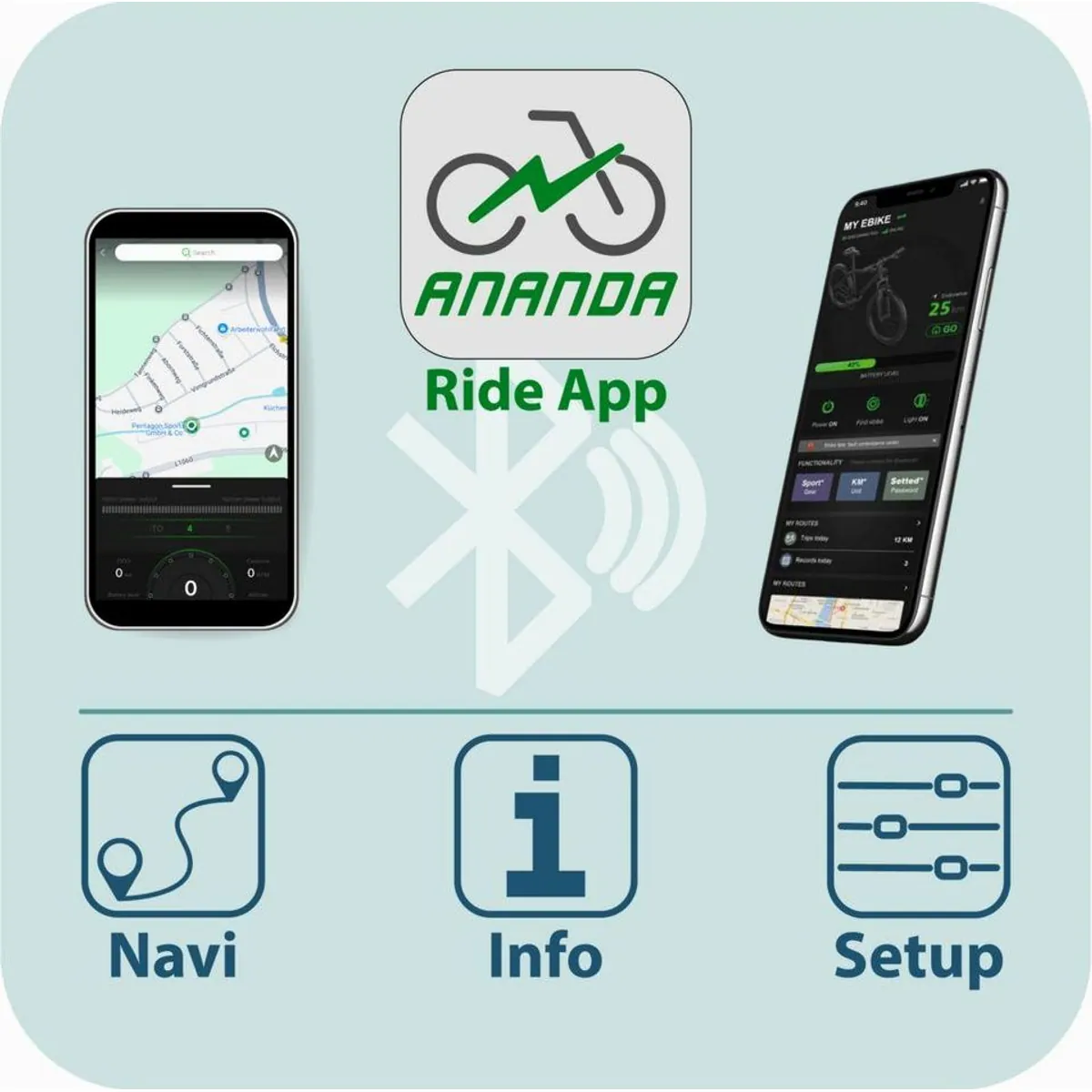 Tretwerk Onyx E-Bike Trekkingrad, 8 Gang Shimano, 540 Wh Akku, 250 W Motor 5