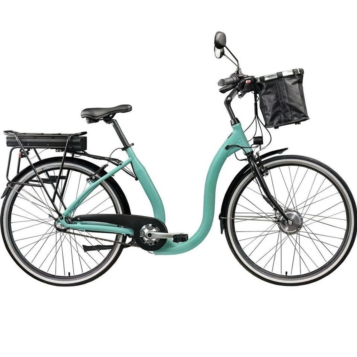 Tretwerk Linea E-Bike Cityrad, 3 Gang Nabenschaltung, 374 Wh Akku, tiefer Einstieg