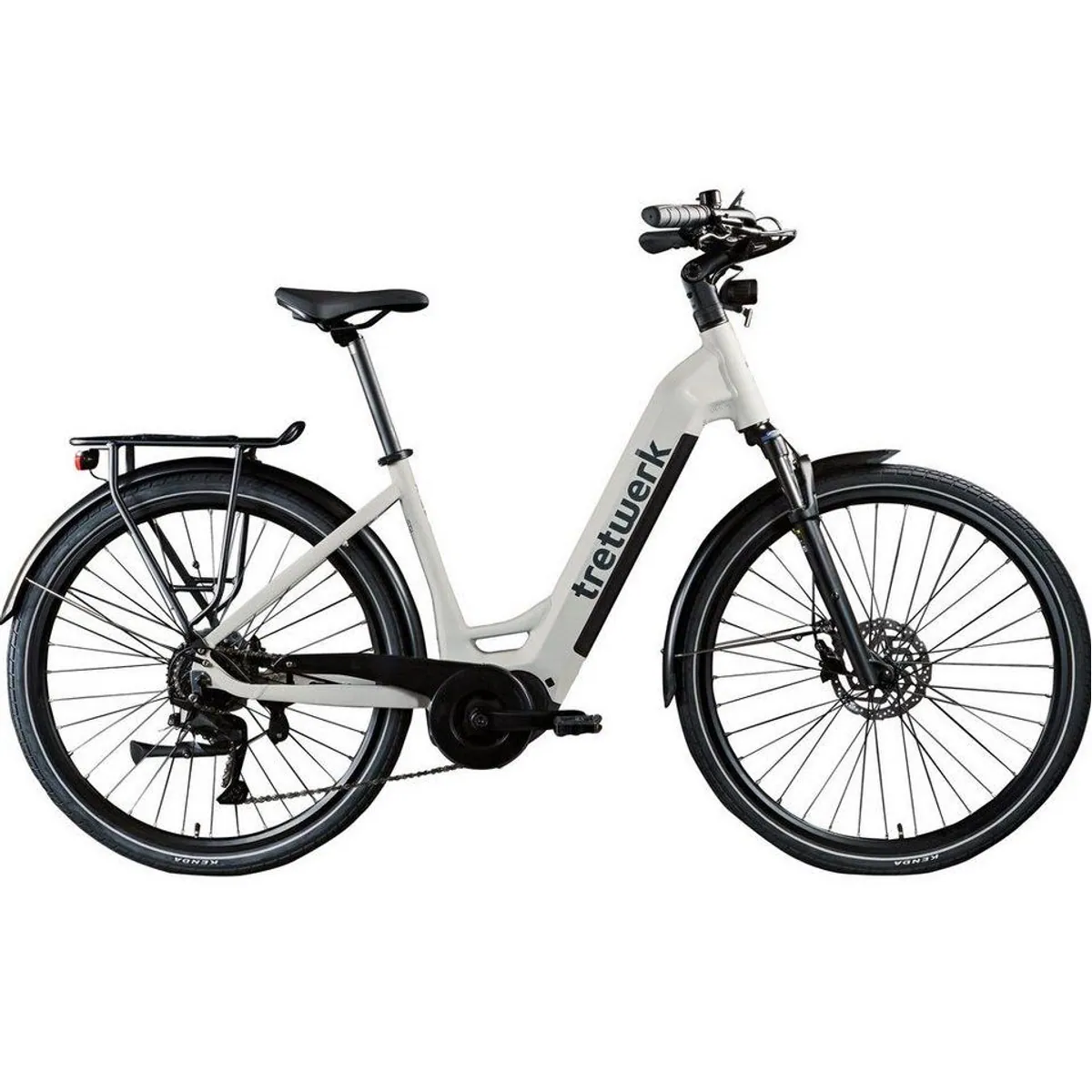Tretwerk Amber City E-Bike, 9-Gang Shimano, 733 Wh Akku — leicht, komfortabel, langlebig