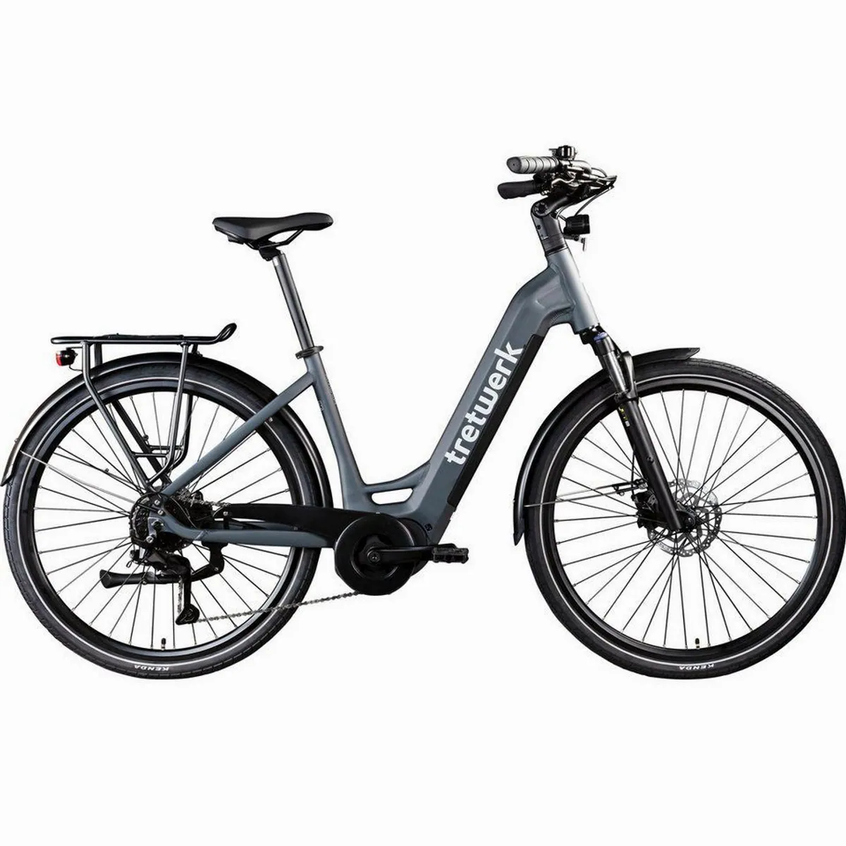 Tretwerk Amber E-Bike Cityrad, 9 Gang Shimano, 733 Wh Akku, komfortabel und vielseitig