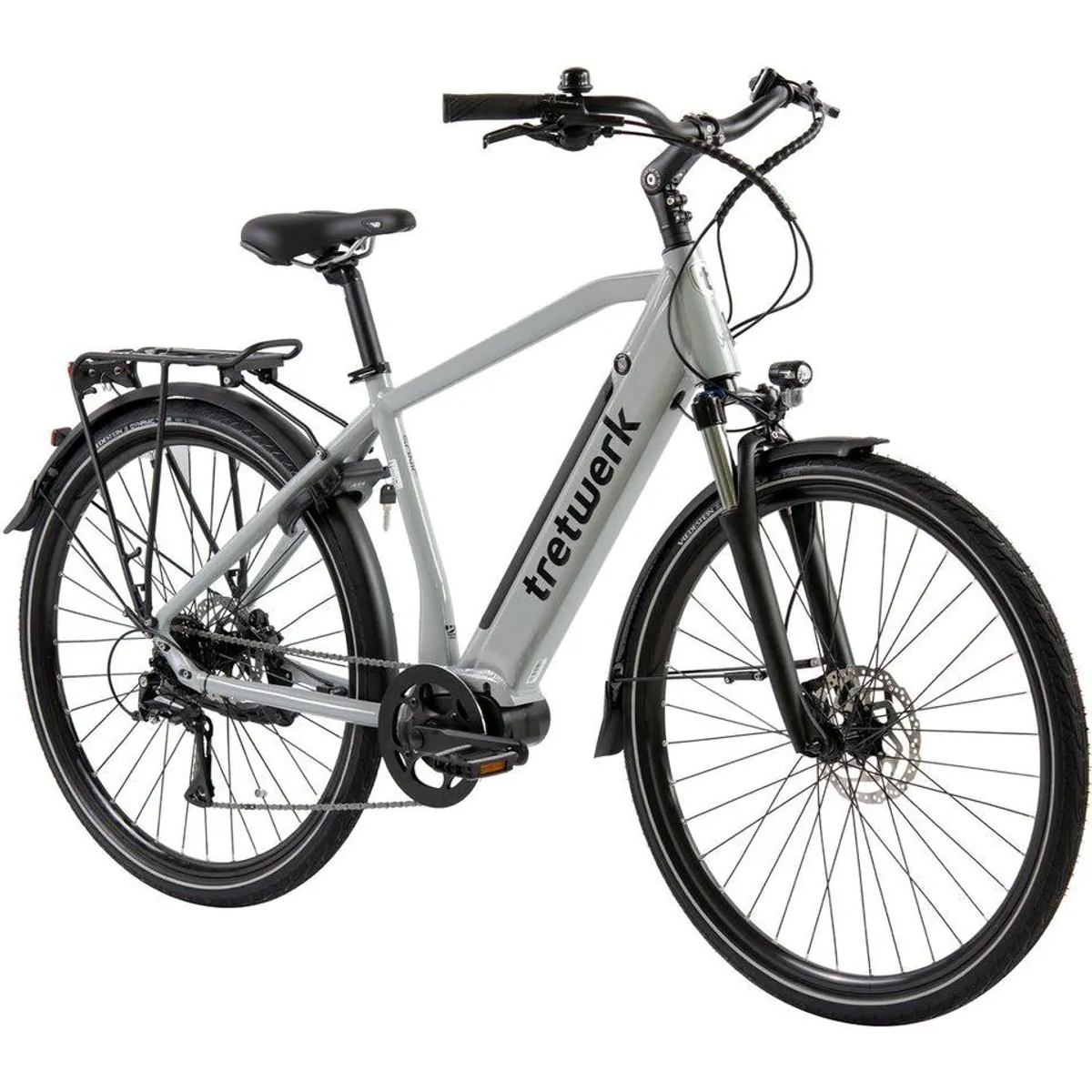 Tretwerk Sonic E-Bike Trekkingrad, 8 Gang Shimano Acera, 522 Wh — Komfort, Vielseitigkeit, Sicherheit
