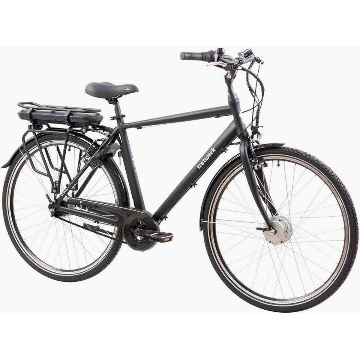 Tretwerk Mystic E-Bike Trekkingrad, 7 Gang, komfortabel & leistungsstark
