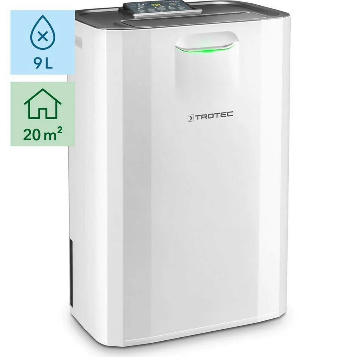 Trotec TTR 57 E Luftentfeuchter, energieeffizient, vielseitig einsetzbar, LED-Anzeige