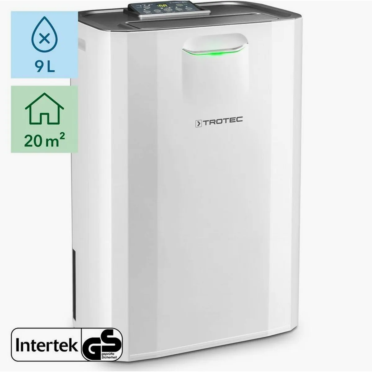 Trotec TTR 57 E Luftentfeuchter, energieeffizient, vielseitig einsetzbar, LED-Anzeige 2