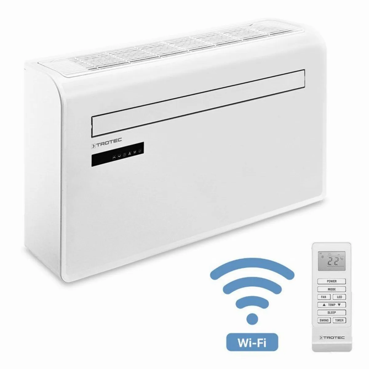 TROTEC PAC-W 2650 SH Klimagerät, 4-in-1 Funktion, ohne Außeneinheit