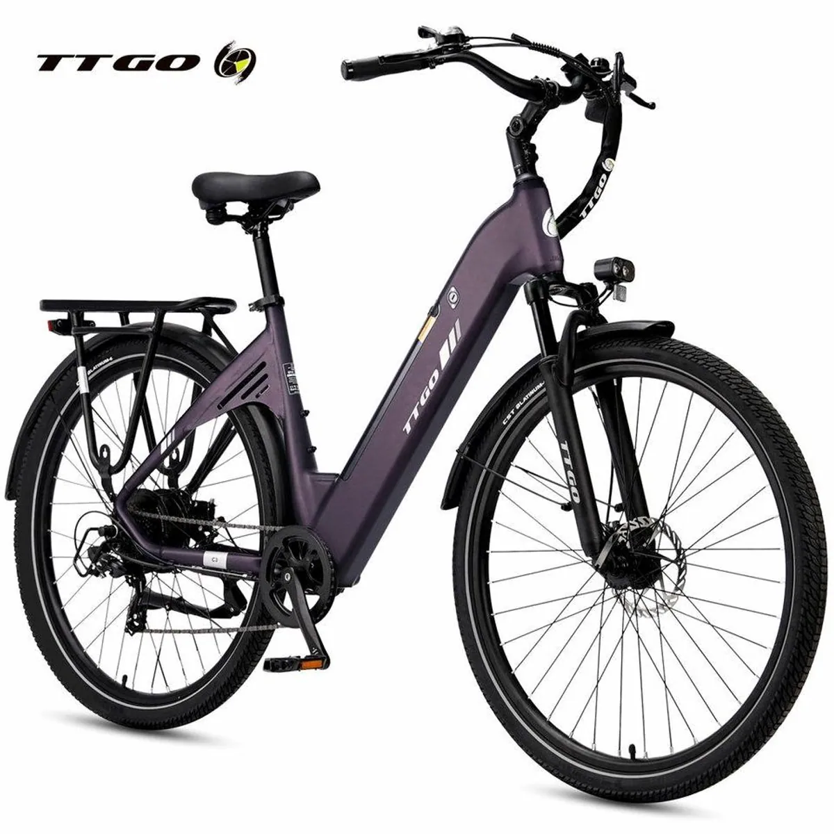 TTGO E-Bike Cityrad 28 Zoll, 120 km Reichweite, 7-Gang Shimano — leicht, robust, vielseitig