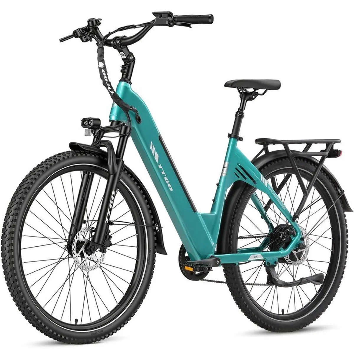 TTGO E-Bike Cityrad 28 Zoll, 110 km Reichweite, 70 Nm Hinterradmotor