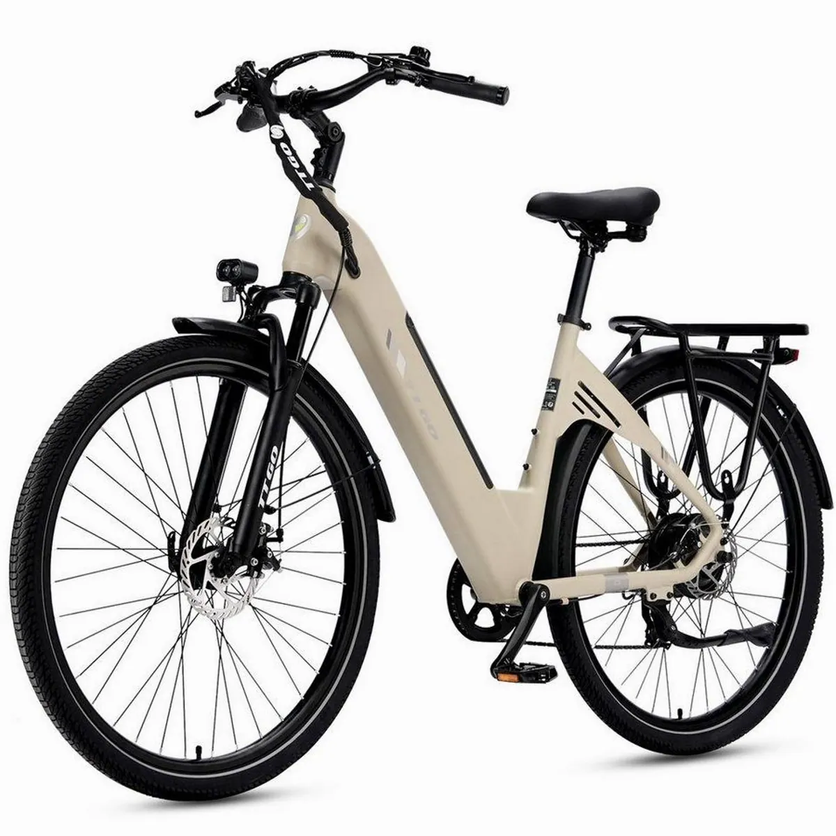 TTGO E-Bike Cityrad 28 Zoll, 120 km Reichweite, 7-Gang Shimano — ideal für Stadtfahrten