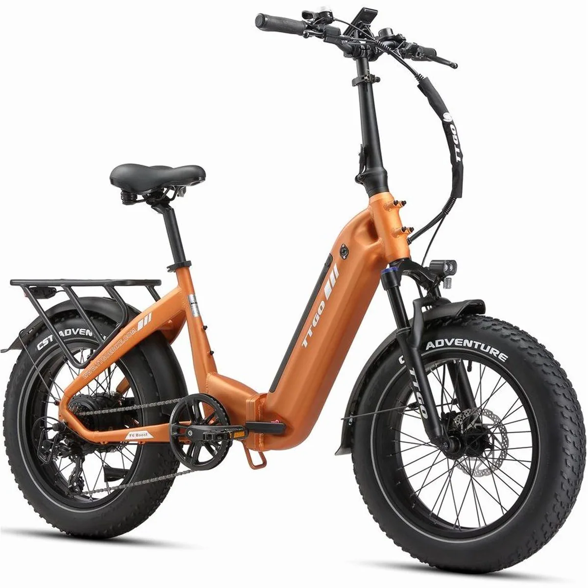 TTGO E-Bike Klapprad 20 Zoll, 70 Nm Drehmoment, 140 km Reichweite