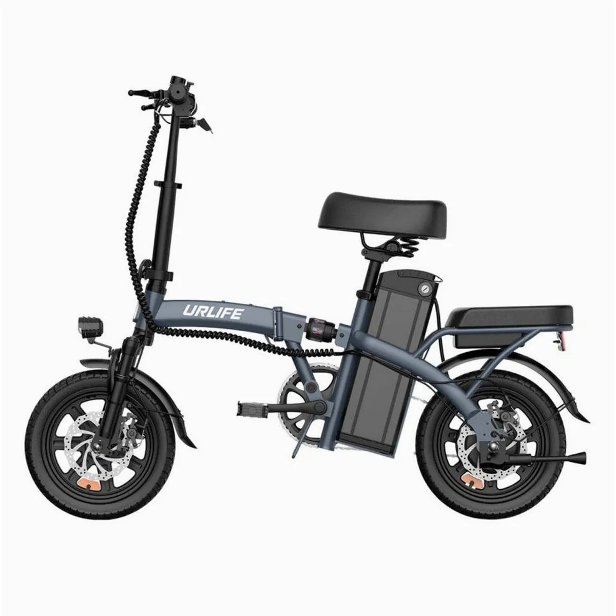 URLIFE F1L E-Bike 250W, herausnehmbarer Akku, 14 Zoll Reifen 2