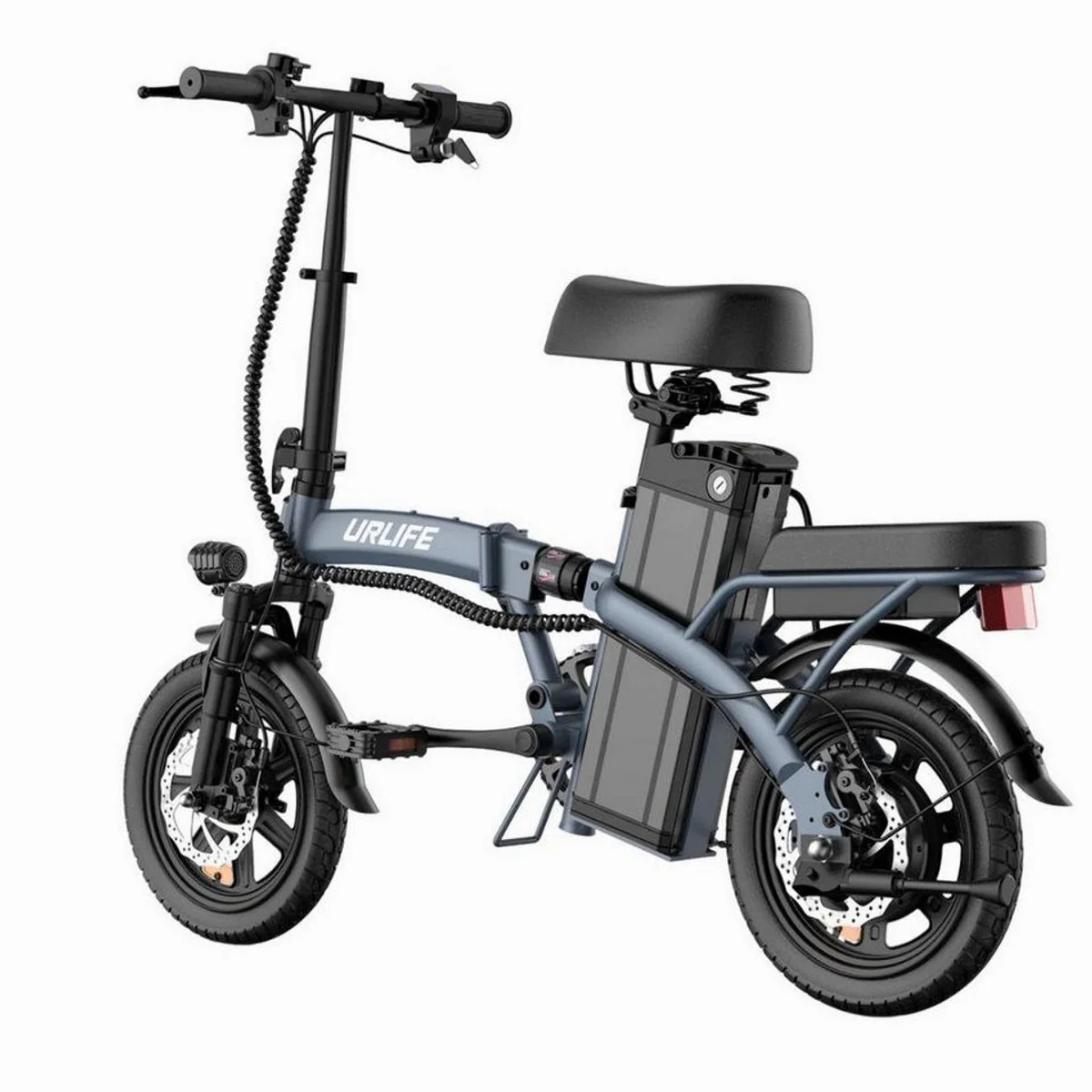 URLIFE F1L E-Bike 250W, herausnehmbarer Akku, 14 Zoll Reifen 3