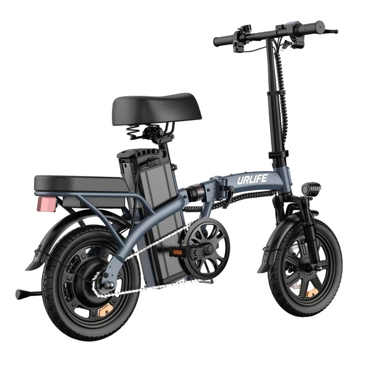 URLIFE F1L E-Bike 250W, herausnehmbarer Akku, 14 Zoll Reifen 4