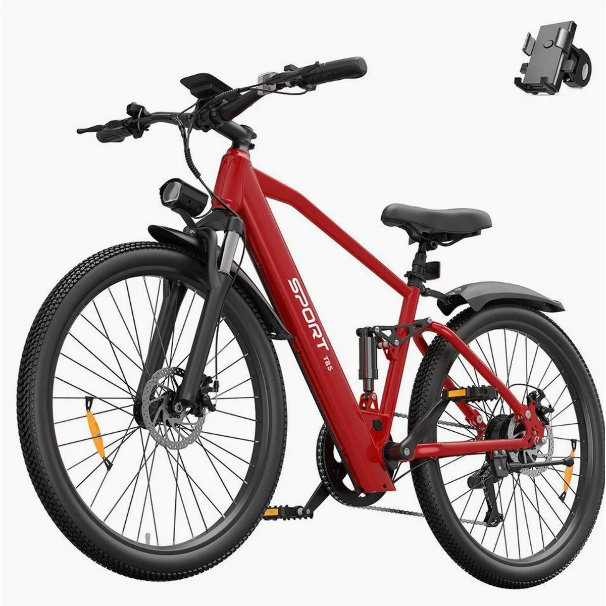 Vankel T8S E-Bike, kraftvoller Heckmotor, langlebiger Akku, Shimano 7-Gang 2
