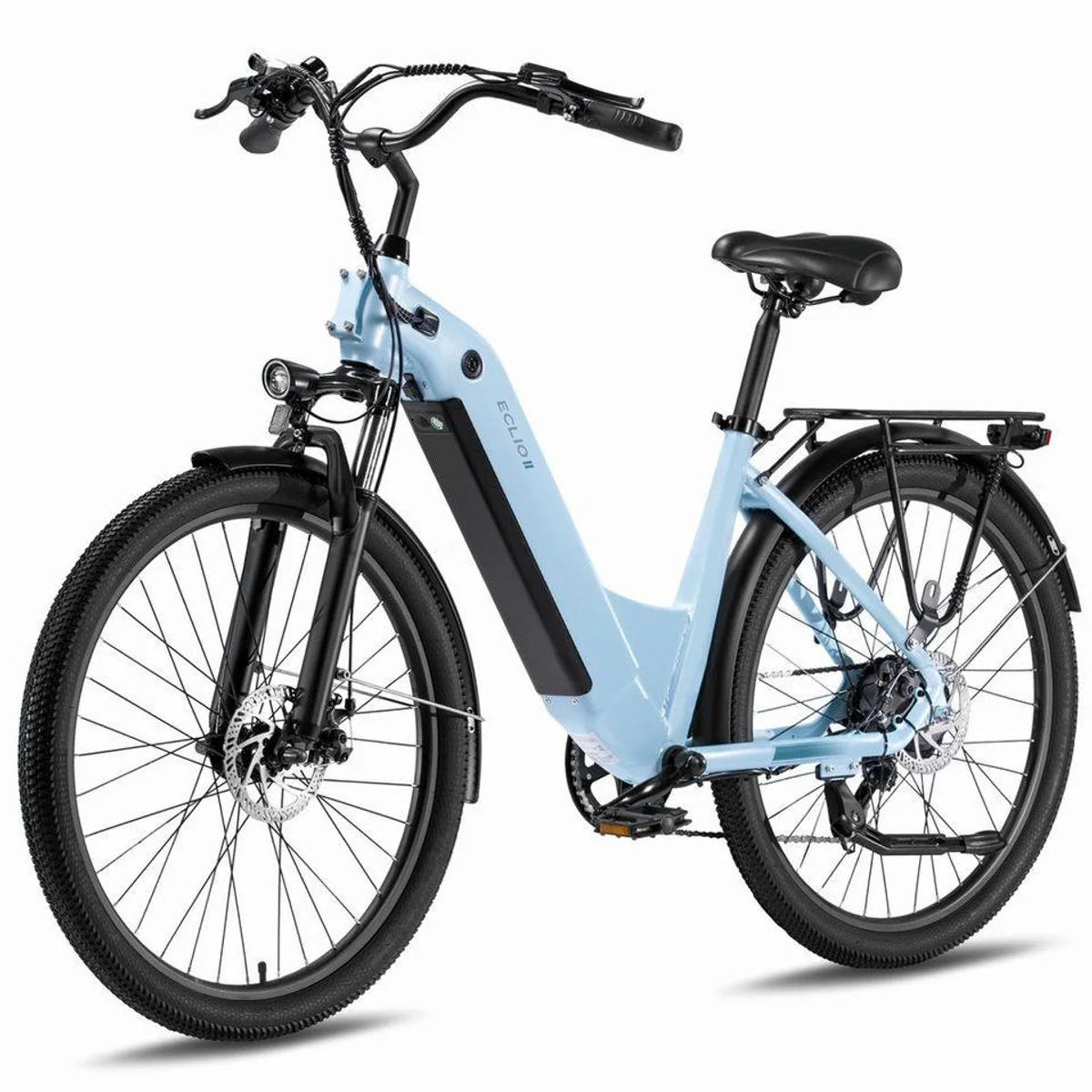 Vankel Eclio Otium 3 City-E-Bike, 250W Motor, 120 km Reichweite, 7-Gang-Schaltung