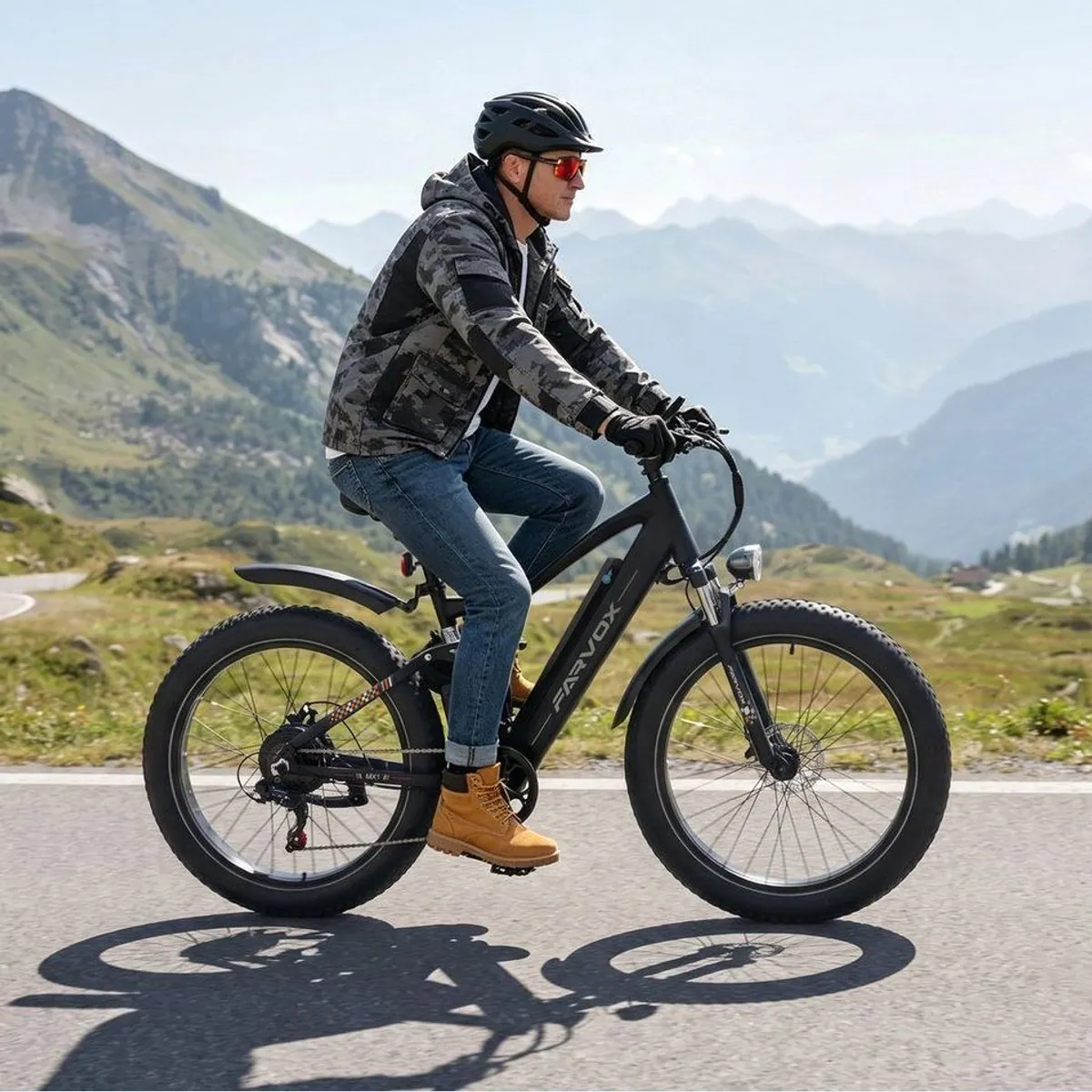 Vankel MX1 E-Bike, 624 Wh Akku, 25 km/h, 7-Gang Shimano — ideal für Pendler und Freizeit 3