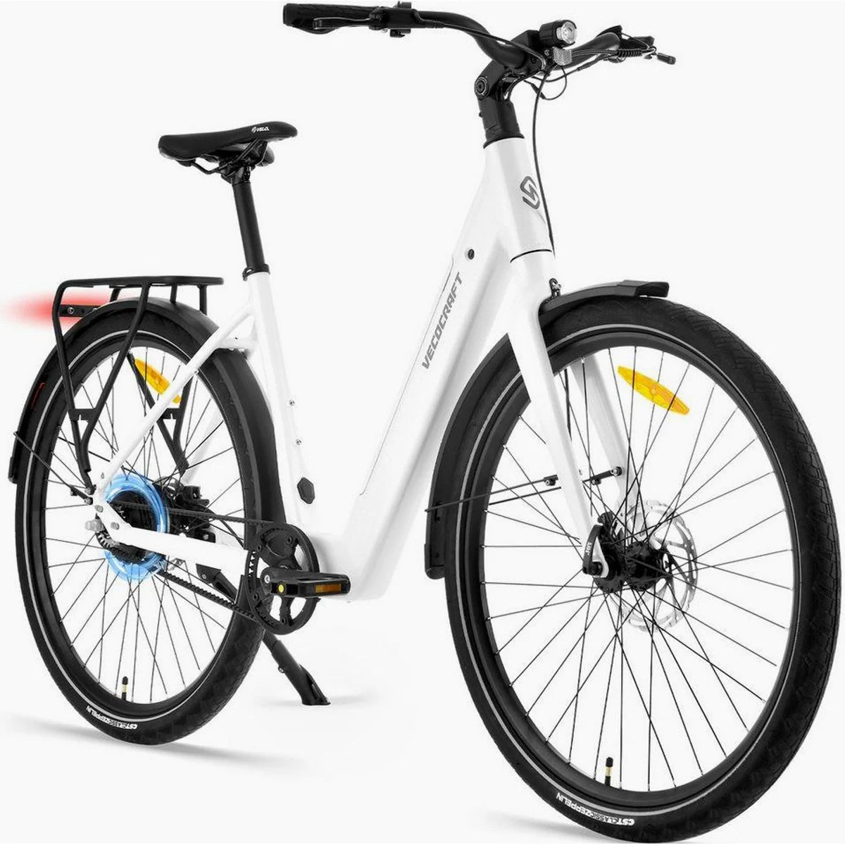 VECOCRAFT LUNA 2.0 E-Bike, Automatische 2-Gang-Schaltung, 45Nm Heckmotor, 360 Wh