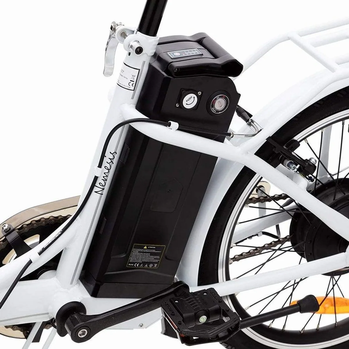VECOCRAFT E-Bike Faltrad Nemesis 20 Zoll, 6-Gang, 250W Heckmotor, 50-90 km Reichweite 2