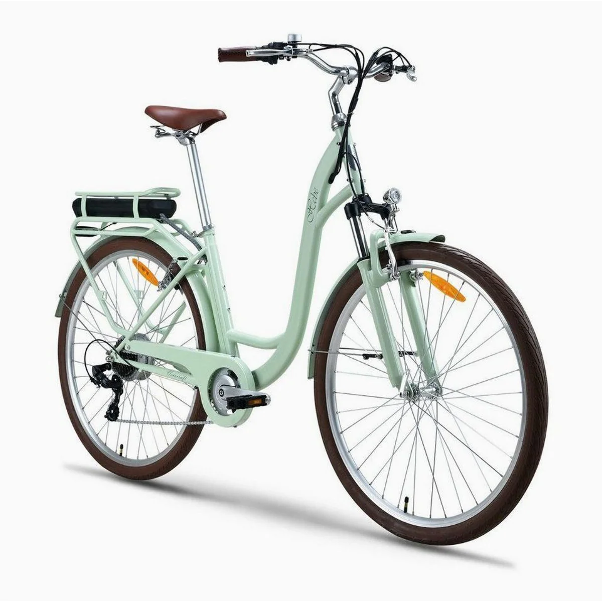 VECOCRAFT HEBE E-Bike Cityrad, 25 km/h, 7-Gang Shimano, Hinterradmotor