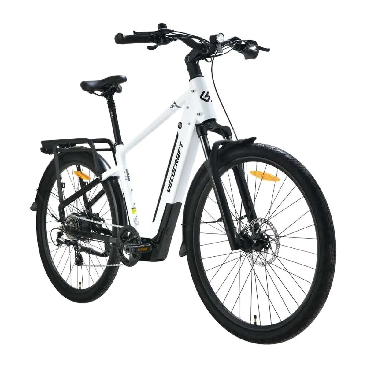 VECOCRAFT ARES E-Bike, 250W Heckmotor, 8-Gang Shimano, 80-100 km Reichweite