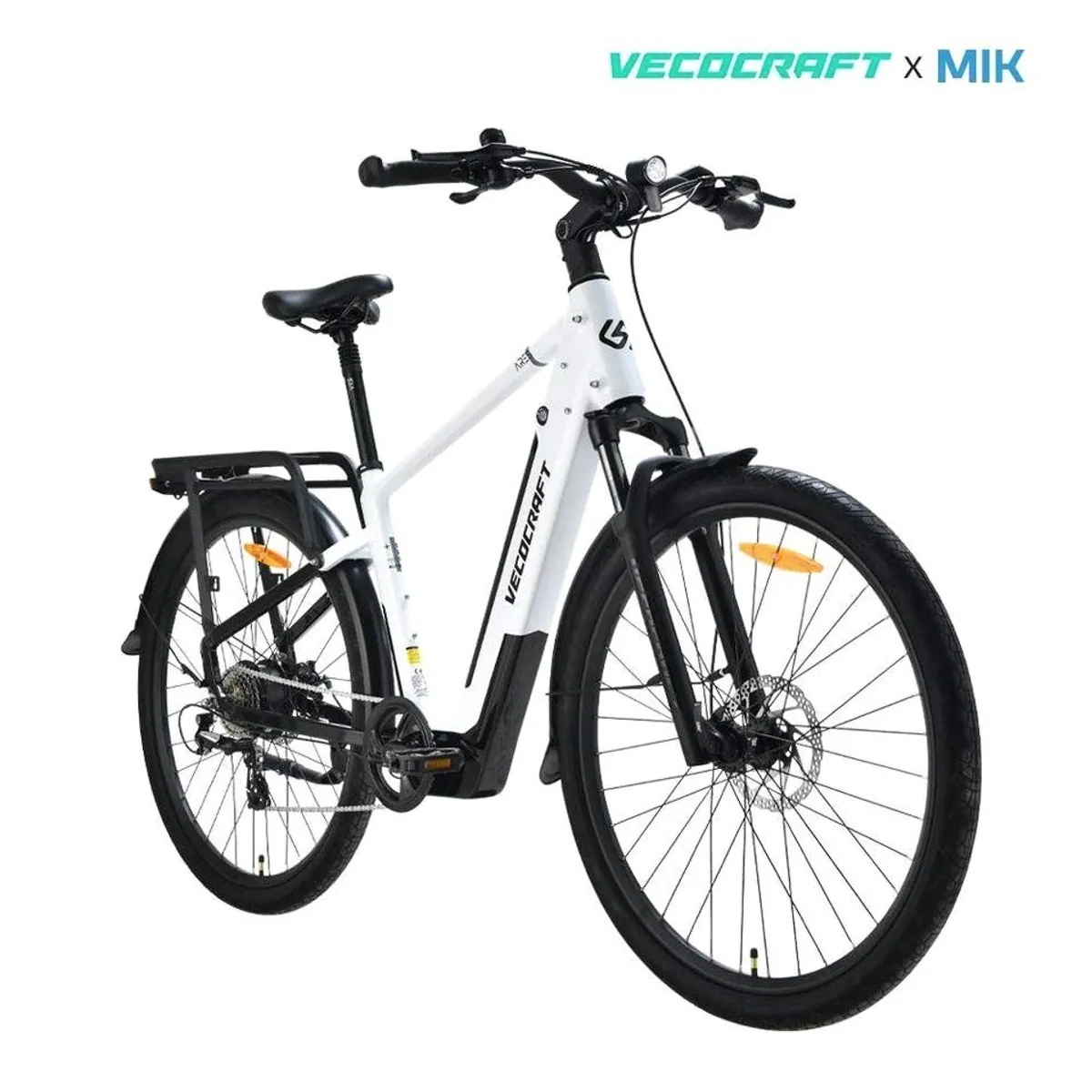 VECOCRAFT ARES E-Bike, 250 W Heckmotor, 8-Gang Shimano, 468 Wh Akku